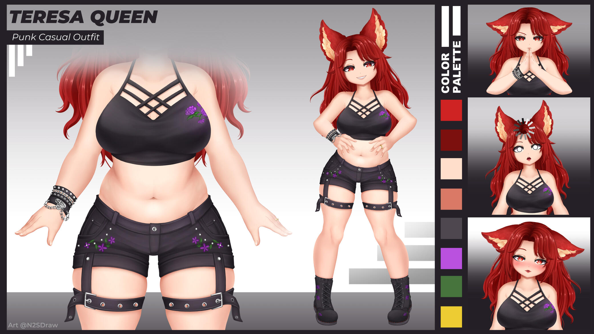 TeresaPunkCasualOutfit